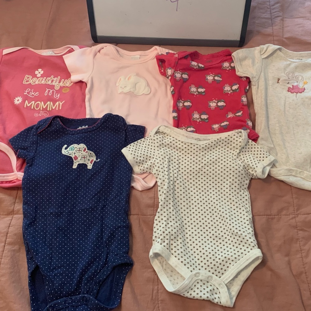 3-6 month onesie bundle